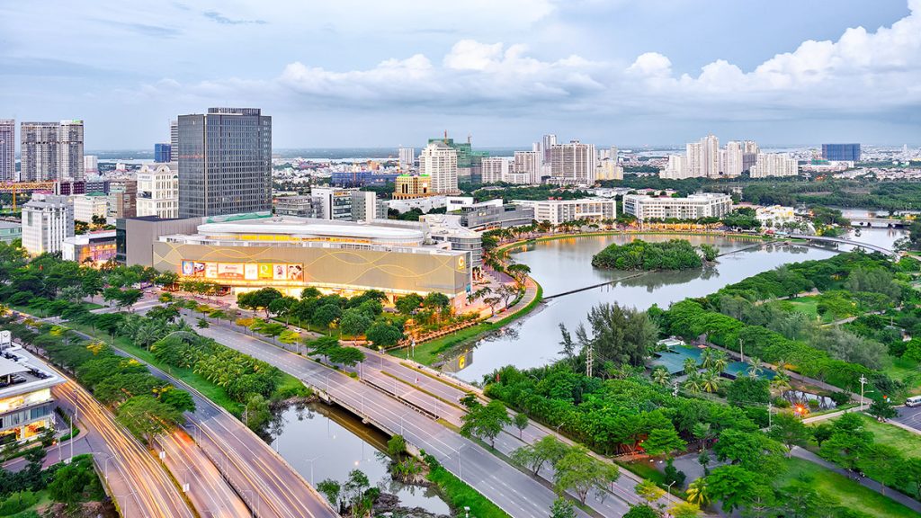 Phú Mỹ Hưng được biết đến là nơi dành cho tầng lớp thượng lưu phía Nam Sài Gòn