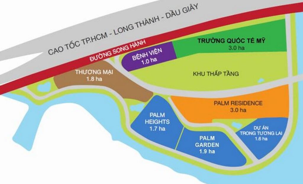 Palm City - Đô thị "resort" quốc tế kế bên trung tâm tài chính - hành chính TP HCM - 1