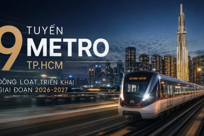 9 tuyến Metro TP.HCM đồng loạt triển khai giai đoạn 2026-2027