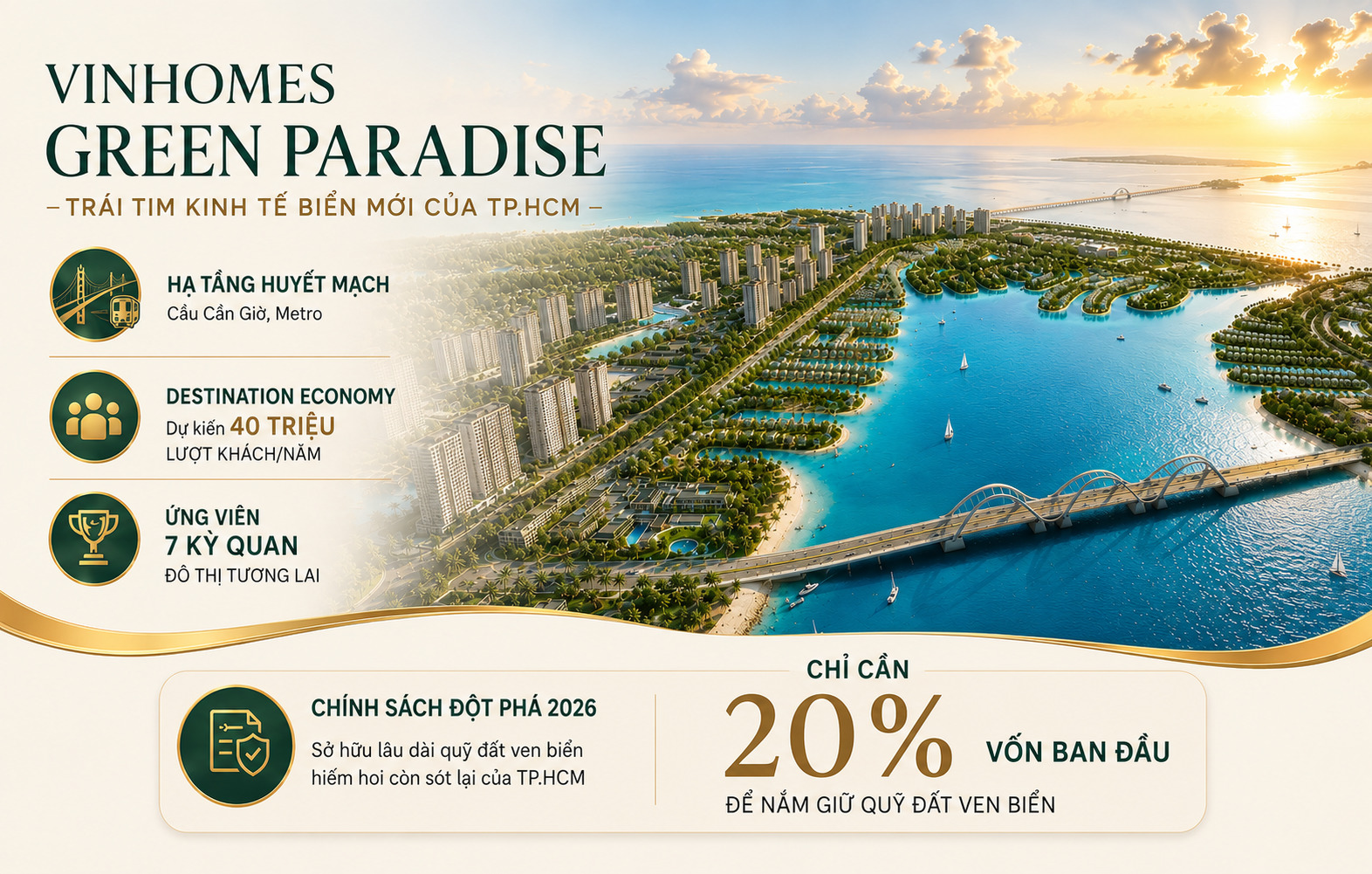 Chính sách thanh toán Vinhomes Green Paradise 2026: Đòn bẩy tài chính ...