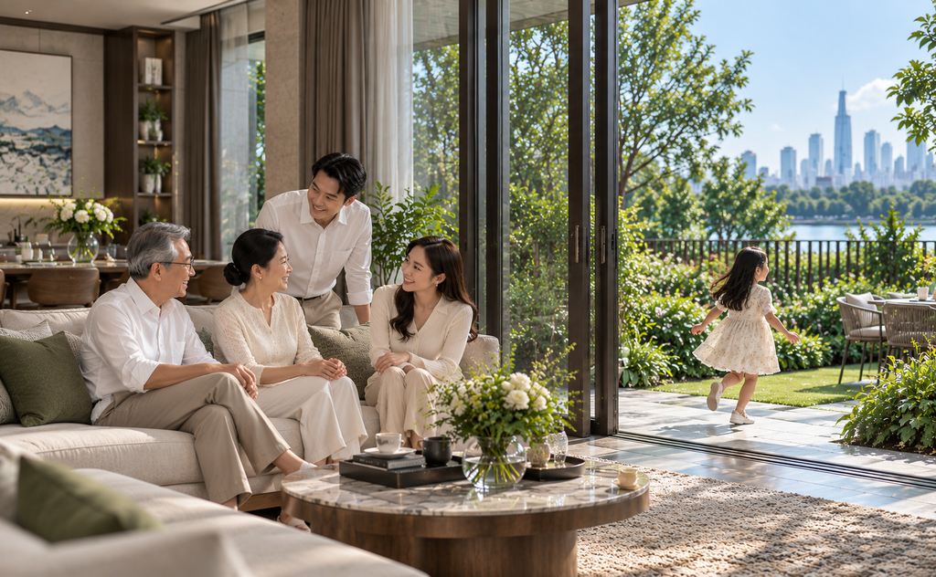 Tư gia 2 mặt sân vườn giữa bán đảo trung tâm Sài Gòn – Khi thiên nhiên trở thành đặc quyền, vị thế được định danh - 11