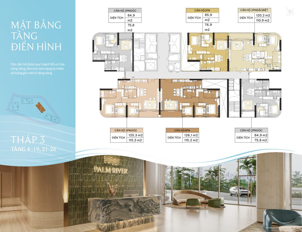 Giá & chính sách bán hàng của Palm River mới nhất - 2