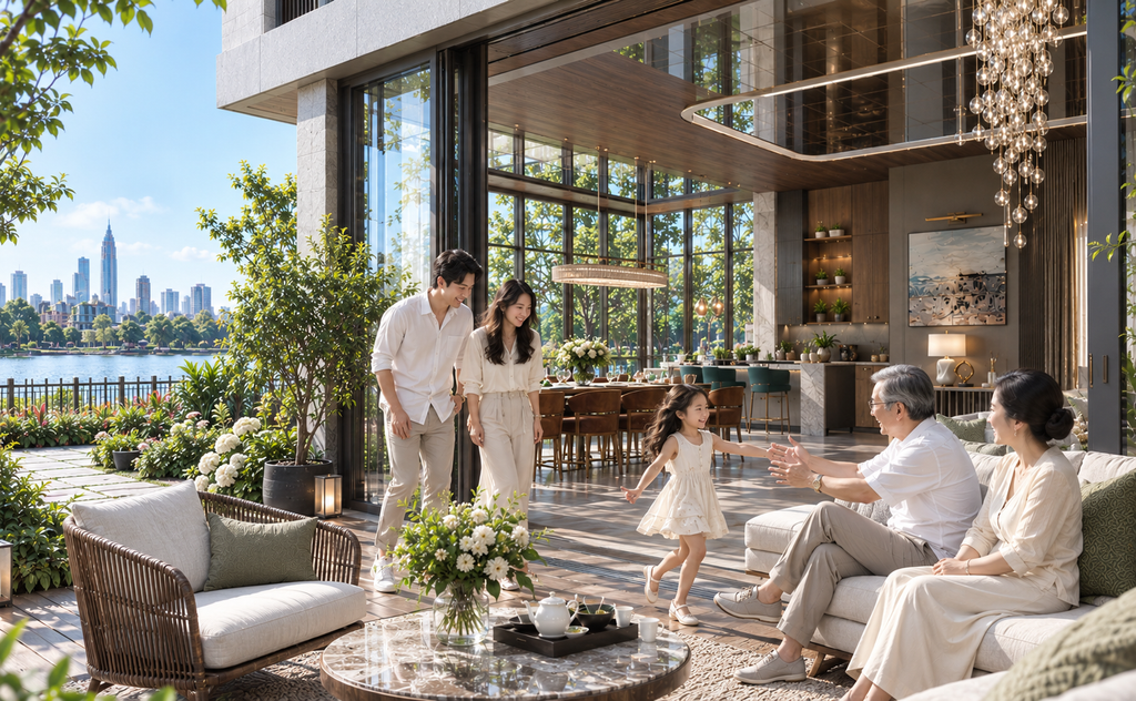 Tư gia 2 mặt sân vườn giữa bán đảo trung tâm Sài Gòn – Khi thiên nhiên trở thành đặc quyền, vị thế được định danh - 19