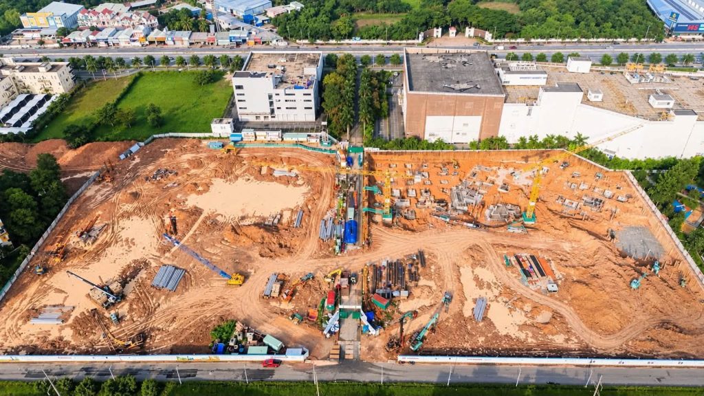 Hình ảnh tiến độ thực tế toàn cảnh dự án Norton Park - Gamuda Land